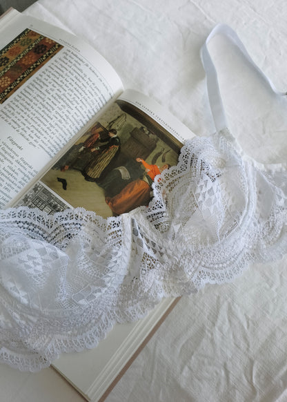 Charlotte Bra White